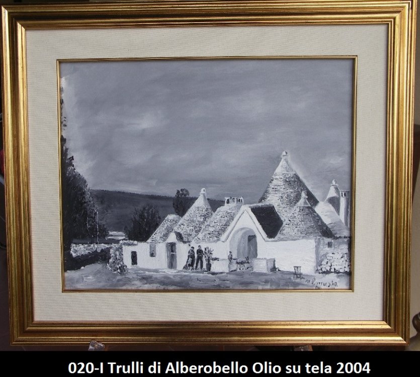 020-I Trulli di Alberobello-Olio su tela-2004.JPG