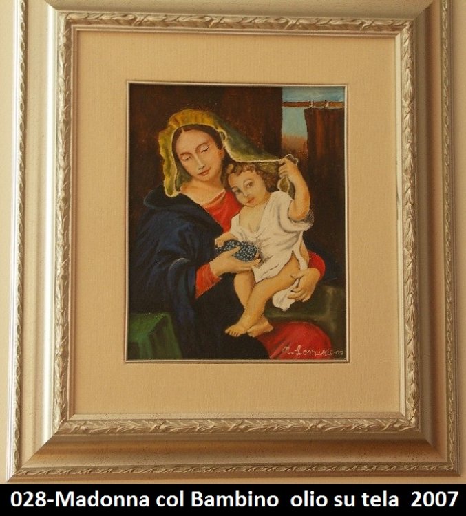 028-Madonna col Bambino - olio su tela - 2007.JPG