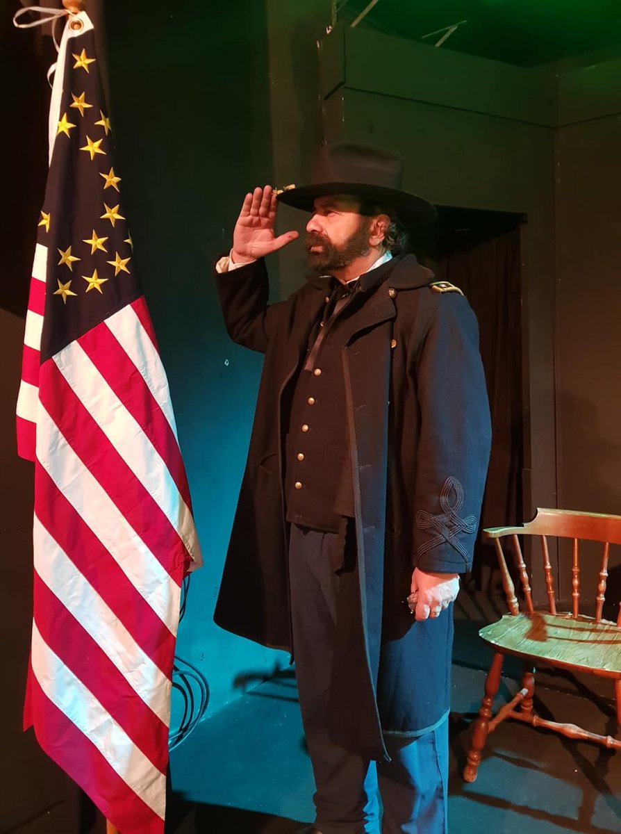 arriva in Italia il generale Ulysses Grant- stefano jacurti a teatro