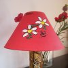 #LumeFiori_Rosso / lampada fiori rosso