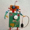 #LumeRobotAlcool / Lampada Robot Alcool