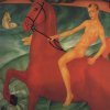 Bathing of a Red Horse - Kuzma Petrov