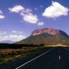Strada verso la terra di Samburu
