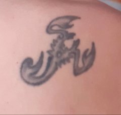 Scorpione tatoo 🥰❤ il mio novembre 🙃