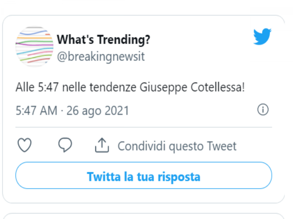 #27-8-2921 Tendenza di Twitter Giuseppe Cotellessa.png