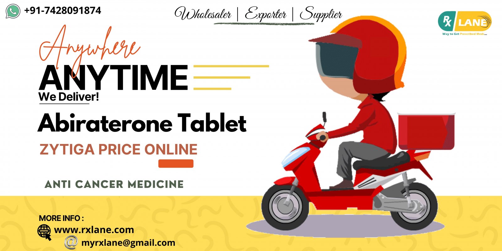 Abiraterone Tablet Brands Online Generic Zytiga Price Wholesale