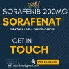 Sorafenib Tablet Price : Natco Sorafenat 200mg Exporter & Supplier