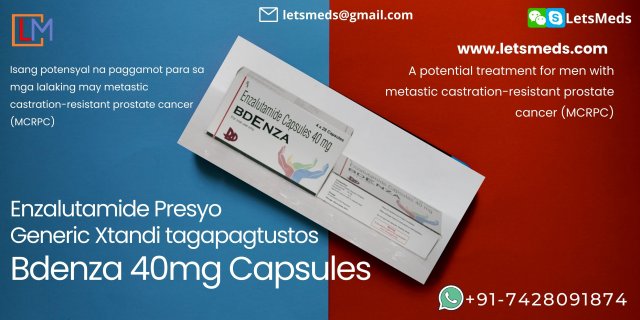Bdenza Enzalutamide capsules Presyo Generic Xtandi Supplier Philippines