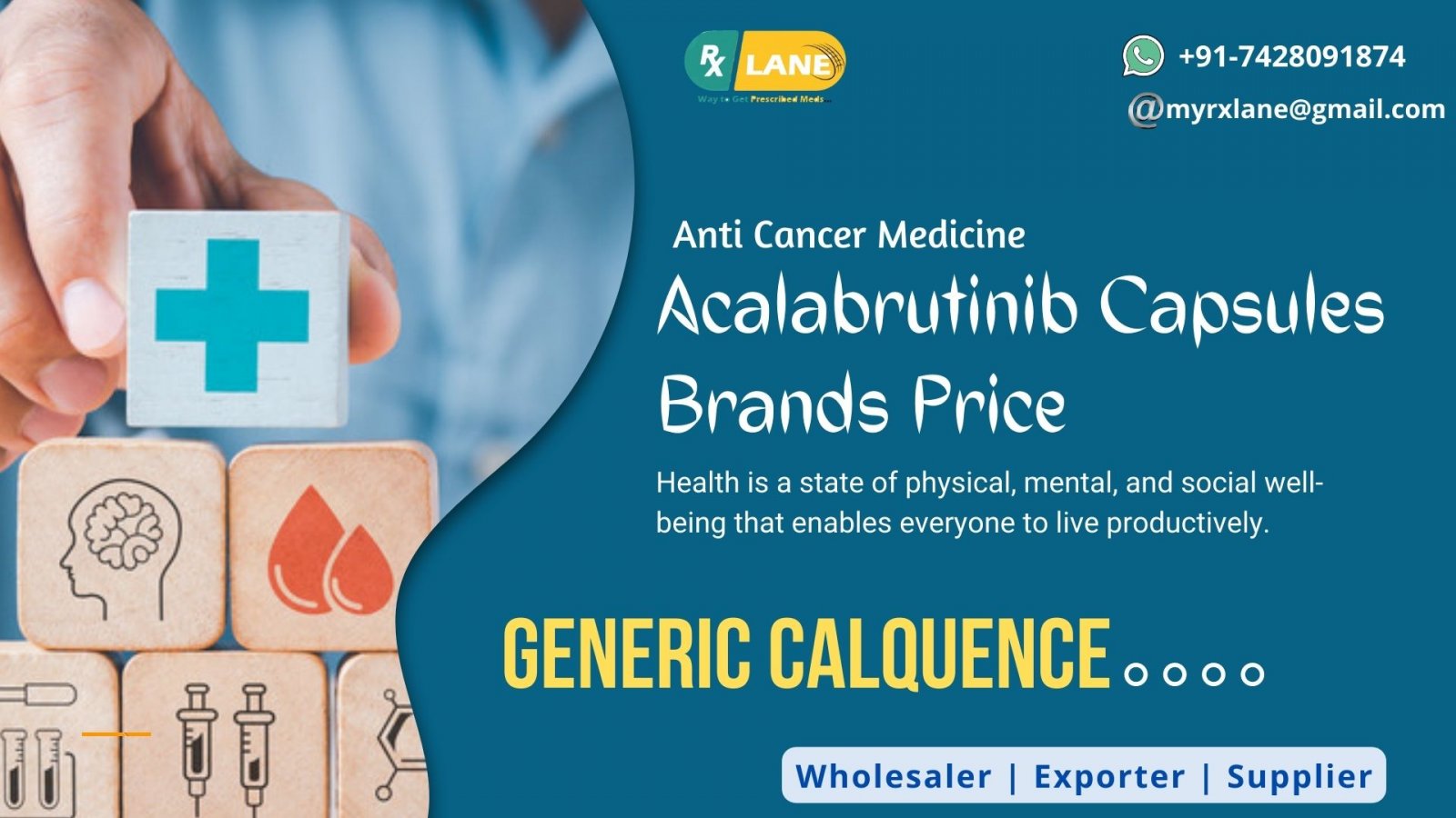 Generic Acalabrutinib Capsules Wholesale Price