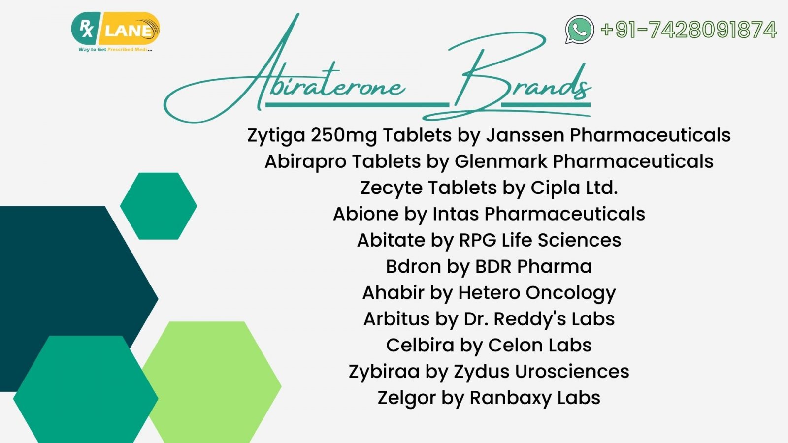 Abiraterone Brands Wholesale Price Philippines Malaysia Thailand