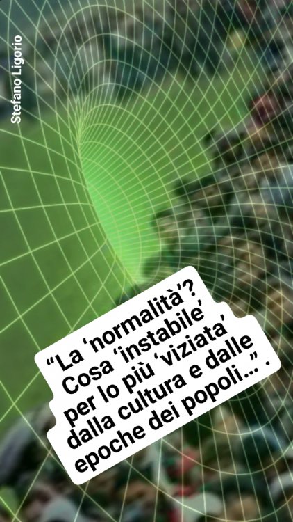Aforismi di Stefano Ligorio - L'instabilità della 'normalità'..jpg