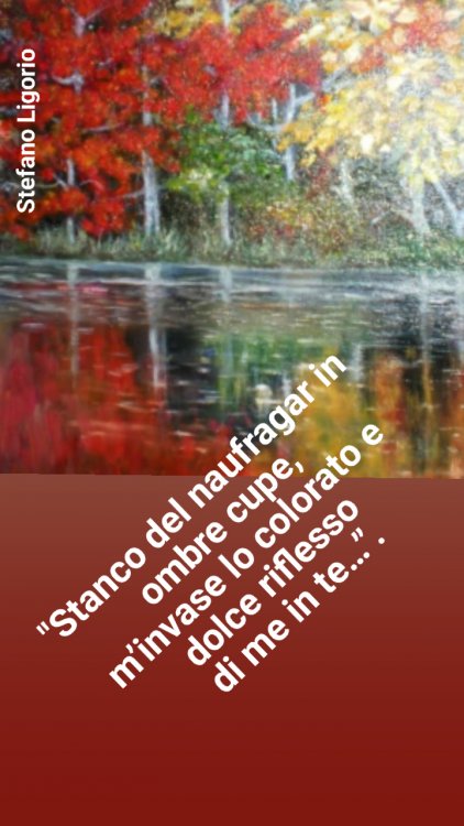 Poesie (brevi) di Stefano Ligorio - Il dolce riflesso..jpg
